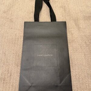 Saint Laurent Black Shopping Bag